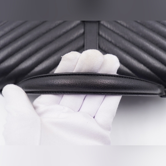 CA04 💚 Saint Laurent Leather College Large - Picture 12 of 15